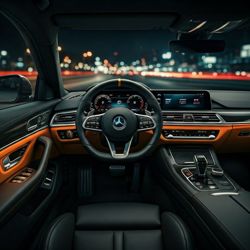 Modernes Luxus-Fahrzeugcockpit – PKW-Führerschein Klasse B Hamburg