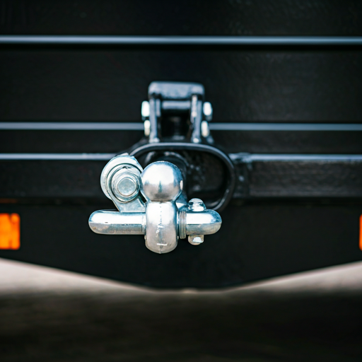 Anhängerkupplung wird fachmännisch verbunden